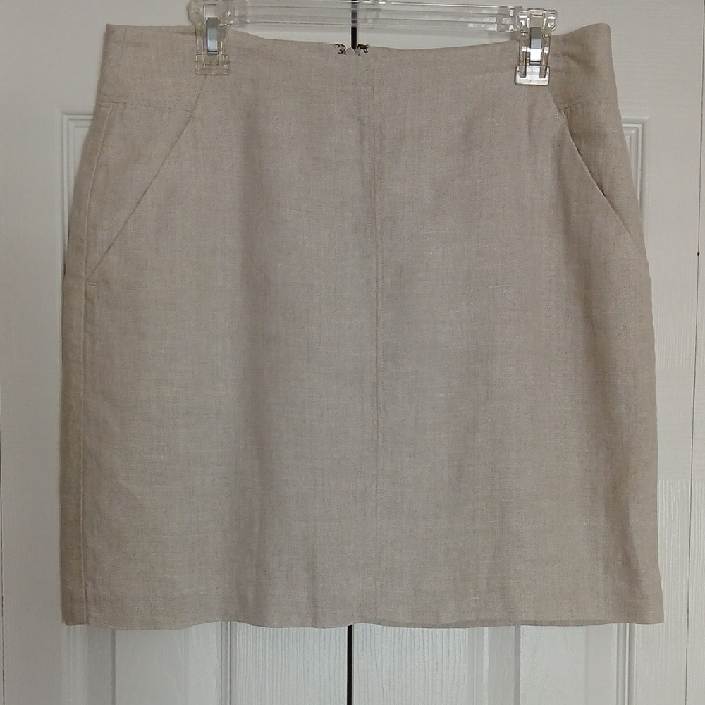 LOFT Linen Skirt